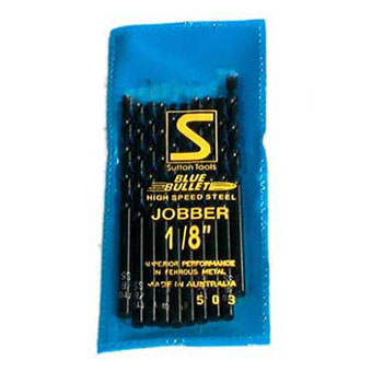 GPI 1/8 JOBBER DRILLS ( 10) - HSD18J 